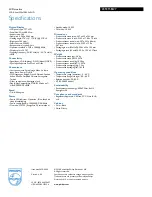 Preview for 3 page of Philips 231E1SB Specifications