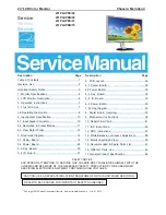 Preview for 1 page of Philips 231P4UPEB/00 Service Manual