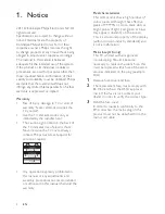 Предварительный просмотр 4 страницы Philips 231T1L User Manual