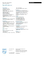 Preview for 3 page of Philips 232EL2SB Specifications