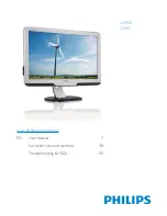 Philips 235P2 User Manual предпросмотр