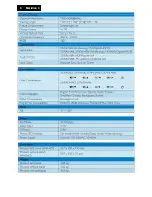 Предварительный просмотр 6 страницы Philips 237E4QSD/00 Service Manual