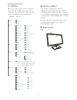 Предварительный просмотр 9 страницы Philips 239C4 Brilliance User Manual