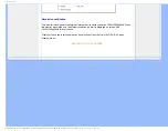 Предварительный просмотр 85 страницы Philips 240BW9 User Manual