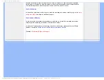 Предварительный просмотр 92 страницы Philips 240BW9 User Manual