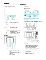 Предварительный просмотр 4 страницы Philips 240PW9EB/69 Service Manual