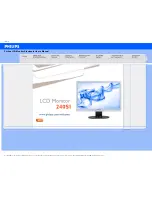 Philips 240SI User Manual preview