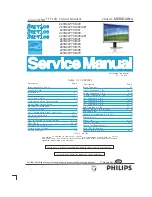 Philips 241B4PYCB/00 Service Manual предпросмотр