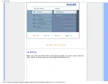 Предварительный просмотр 63 страницы Philips 241E1 Electronic User'S Manual