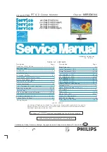 Предварительный просмотр 1 страницы Philips 241P4QPYKEB/00 Service Manual