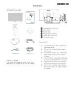 Предварительный просмотр 5 страницы Philips 241S4LCB/00 Service Manual