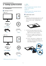 Предварительный просмотр 7 страницы Philips 242E1 User Manual