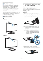 Предварительный просмотр 11 страницы Philips 242E1 User Manual