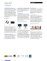 Preview for 2 page of Philips 244E2SB Specifications