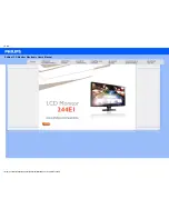 Philips 244EI User Manual preview