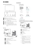 Предварительный просмотр 4 страницы Philips 244ESB/00 Service Manual