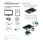 Preview for 6 page of Philips 246E7 User Manual