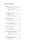 Preview for 2 page of Philips 246V5LAB User Manual