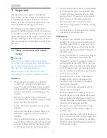 Preview for 3 page of Philips 246V5LAB User Manual