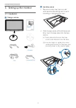 Предварительный просмотр 6 страницы Philips 247E3L User Manual