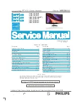 Philips 248C3LSB/00 Service Manual предпросмотр