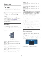 Preview for 4 page of Philips 24HFL3009D User Manual