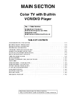 Preview for 2 page of Philips 24MC4306/37 Service Manual