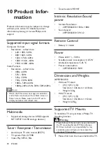 Preview for 32 page of Philips 24PFD5022 User Manual