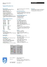 Preview for 3 page of Philips 24PFL4508 Specifications