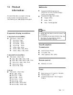 Preview for 18 page of Philips 24PFL4555/V7 User Manual