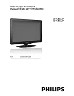 Предварительный просмотр 1 страницы Philips 24PFL5007/V7 User Manual