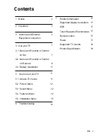 Preview for 2 page of Philips 24PFL5306/V7 User Manual