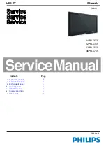 Philips 24PFL5555 Service Manual preview