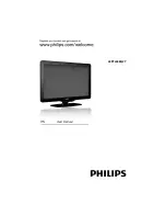 Philips 24PFL6306/V7 User Manual preview