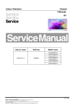 Preview for 1 page of Philips 24PFS5603/12 Service Manual