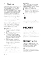 Preview for 4 page of Philips 24PFT4233 User Manual