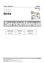 Preview for 1 page of Philips 24PHG4032 Service Manual