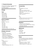 Preview for 3 page of Philips 24PHG4032 Service Manual