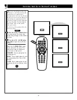 Предварительный просмотр 32 страницы Philips 25-CTV W-REMOTE CONT-STEREO-SILVER-25PS40S99 Directions For Use Manual