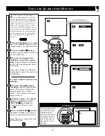 Предварительный просмотр 33 страницы Philips 25-CTV W-REMOTE CONT-STEREO-SILVER-25PS40S99 Directions For Use Manual