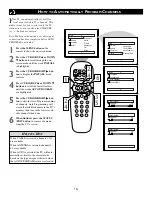 Preview for 16 page of Philips 25-DESIGNER TV 25PT533S Directions For Use Manual