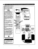 Предварительный просмотр 34 страницы Philips 25-STEREO CTV W-REMOTE CONT-PEWTER-26LL500 Directions For Use Manual