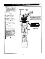 Предварительный просмотр 43 страницы Philips 25-STEREO CTV W-REMOTE CONT-PEWTER-26LL500 Directions For Use Manual