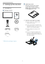 Предварительный просмотр 7 страницы Philips 253M7 User Manual