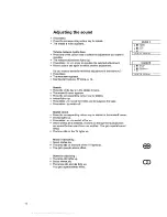 Предварительный просмотр 14 страницы Philips 25ML8305 - annexe 1 User Manual