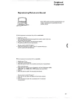 Preview for 31 page of Philips 25ML8505 User Manual