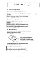 Preview for 6 page of Philips 25MN1550 (Dutch) Gebruikershandleiding