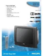 Preview for 1 page of Philips 25PT4675/05 Specifications