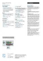 Preview for 2 page of Philips 25PT5207 Specifications