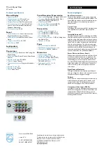 Предварительный просмотр 2 страницы Philips 25PT5307 Specification Sheet